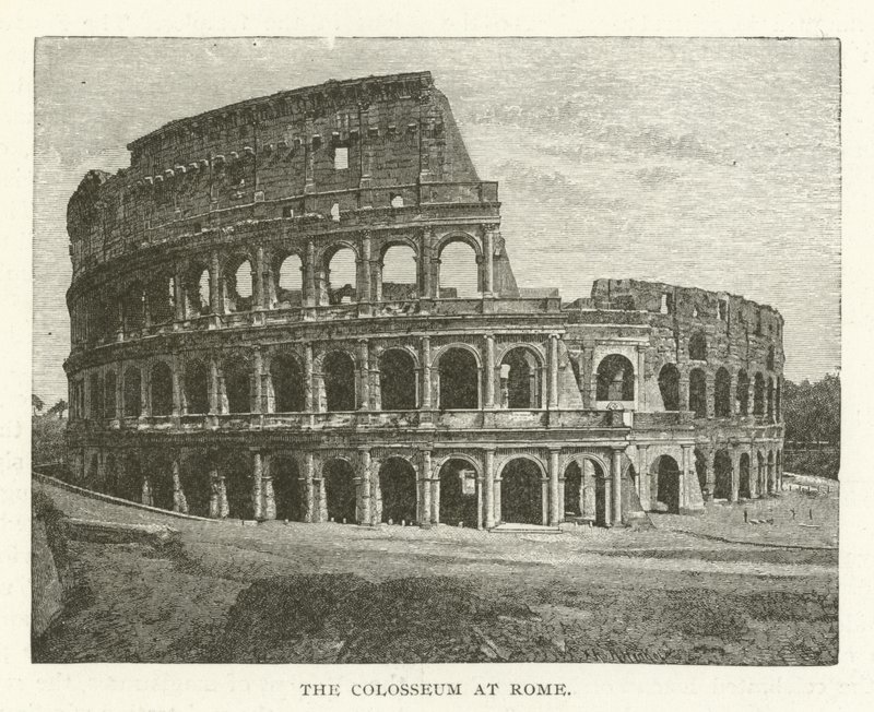O Coliseu em Roma de American School