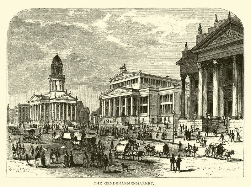 O mercado de Gendenarm de American School