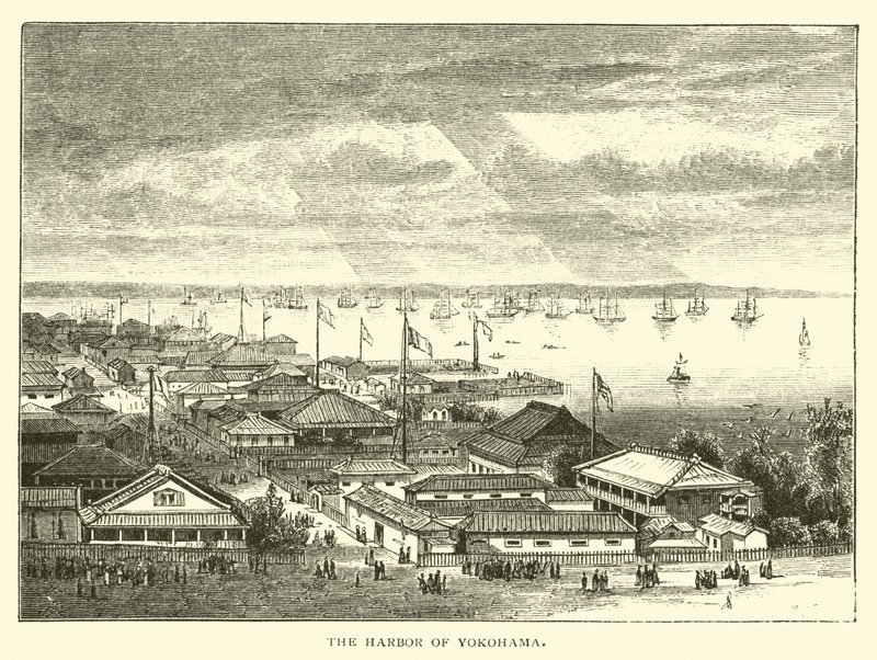 O porto de Yokohama de American School
