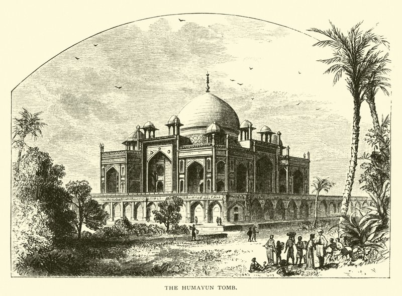 O túmulo de Humayun de American School