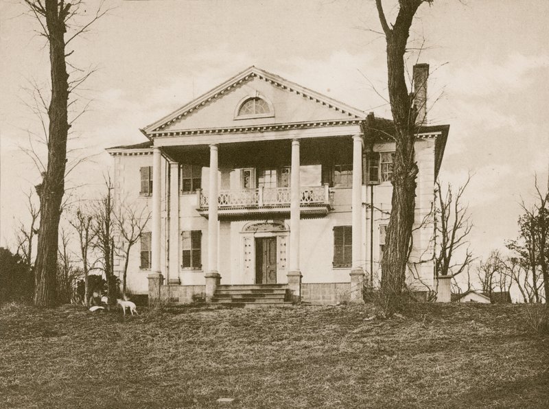 The Jumel House, NY (fotogravura) de American School
