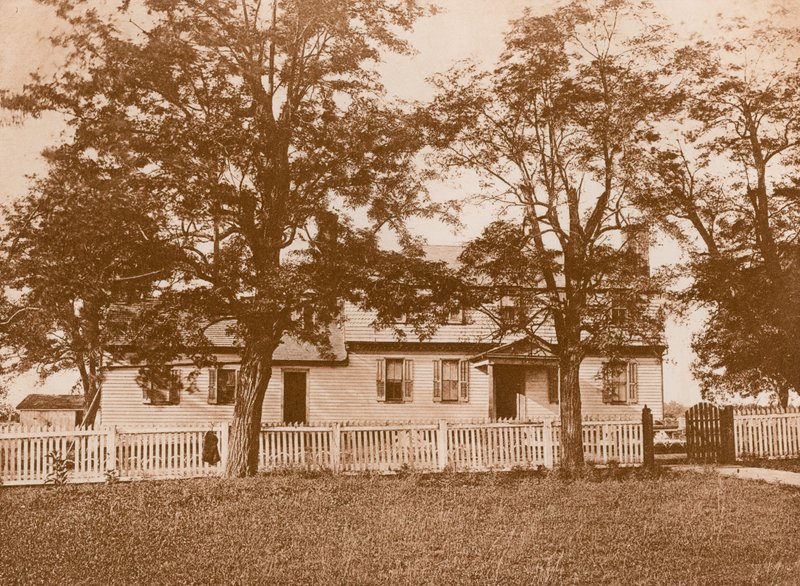 The Moore House, Yorktown (fotogravura) de American School