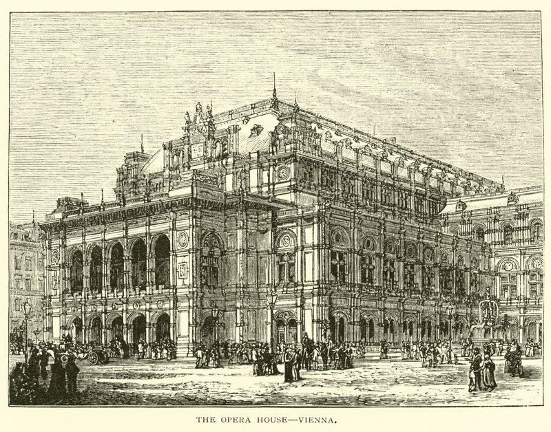 A, casa ópera, viena de American School