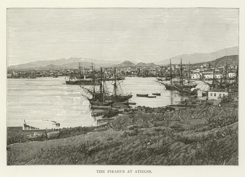 O Pireu em Atenas de American School