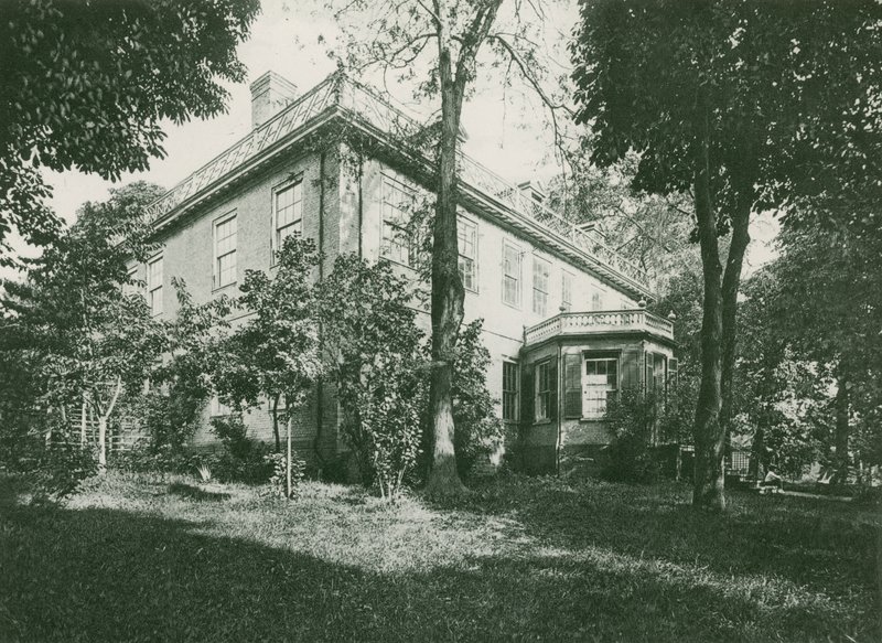 The Schuyler Mansion Albany (fotogravura) de American School