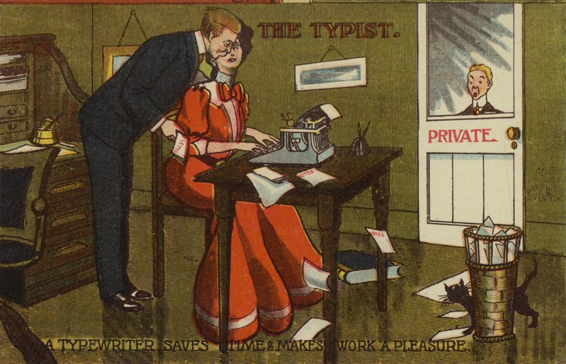 The Typist - uma máquina de escrever economiza tempo e faz do trabalho um prazer de American School