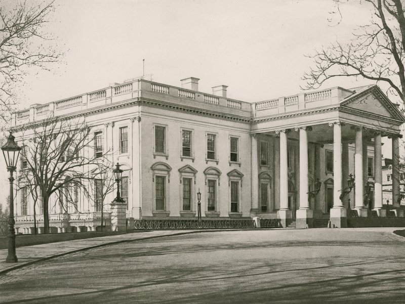 Casa Branca, Washington DC (fotogravura) de American School