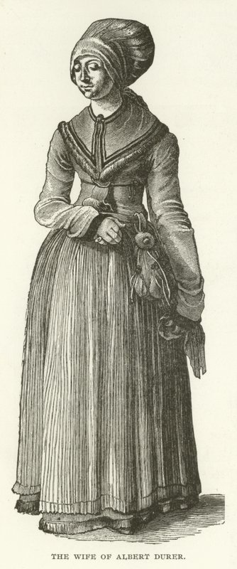 A esposa de Albert Durer de American School
