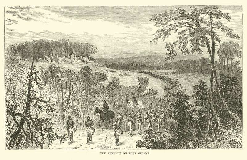O avanço em Port Gibson, abril de 1863 de American School