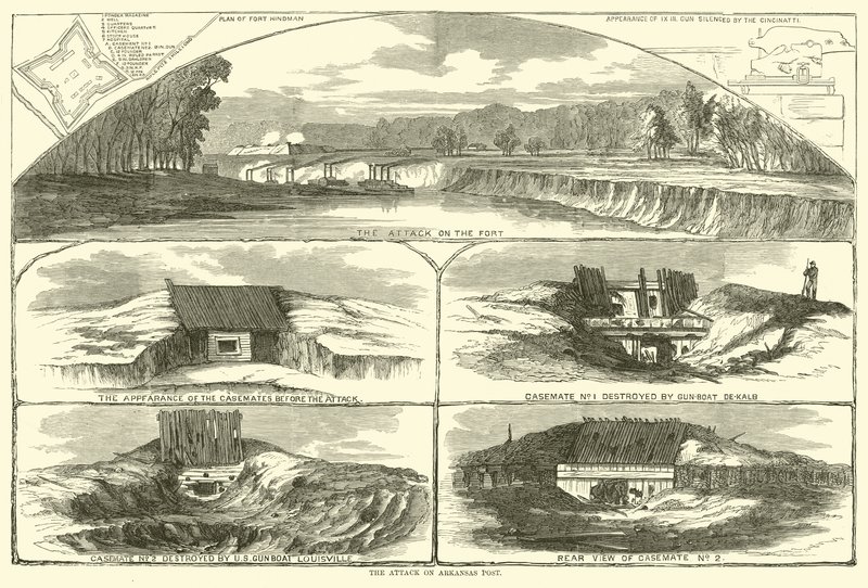 O ataque ao Arkansas Post, janeiro de 1863 de American School