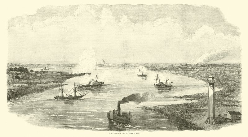 O ataque a Sabine Pass, novembro de 1863 de American School