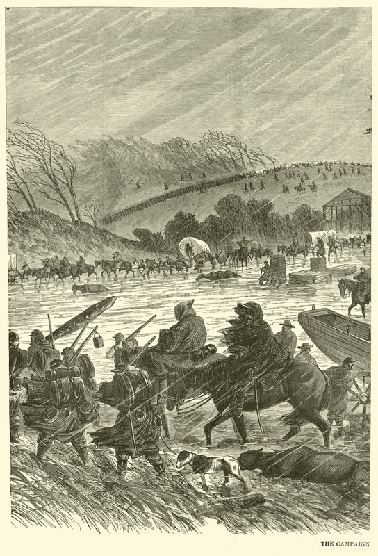 A campanha na lama, janeiro de 1863 de American School