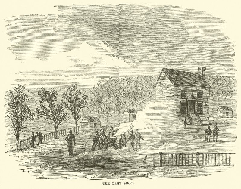 O último tiro, abril de 1865 de American School