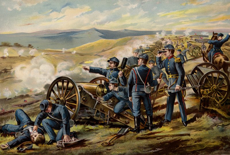 Exército dos EUA, Baterias de Campo, Malvern Hill de American School
