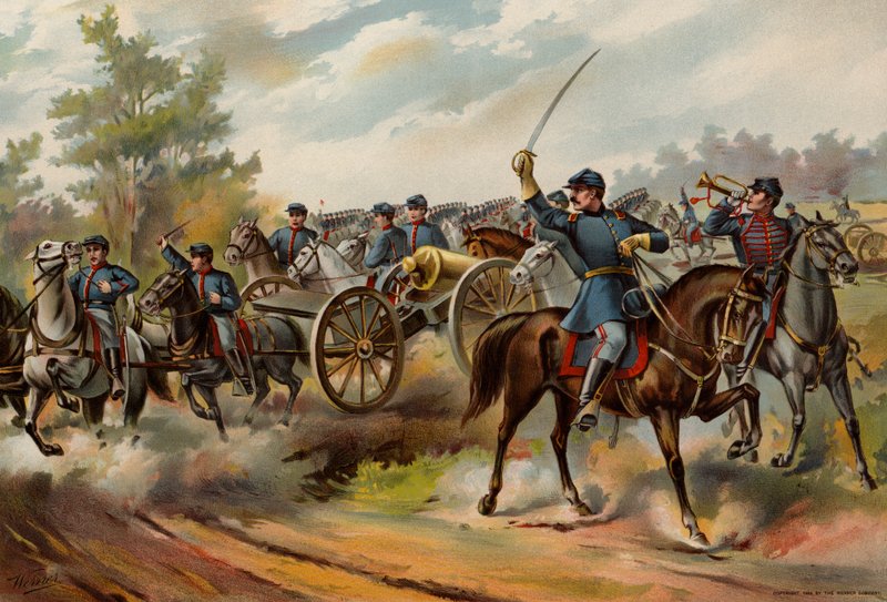 Exército Americano, Artilharia a Cavalo de American School