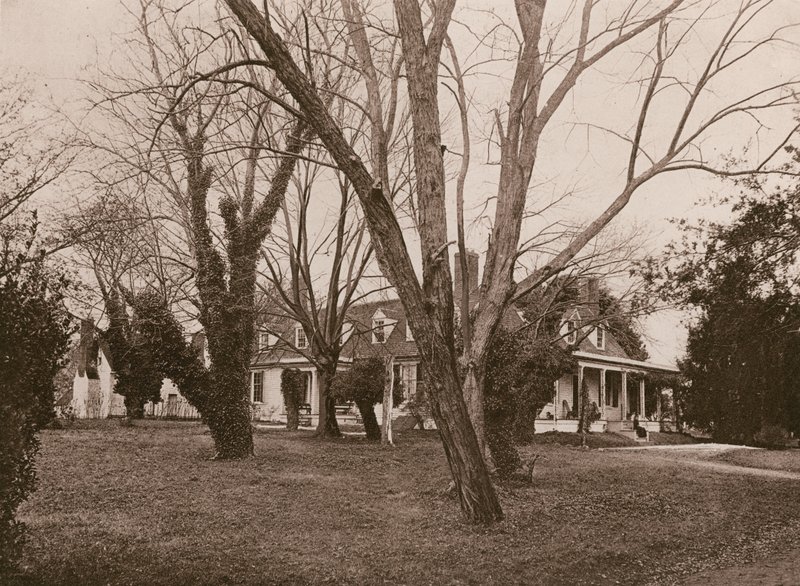 Sede da Ulysses S Grants, City Point (fotogravura) de American School