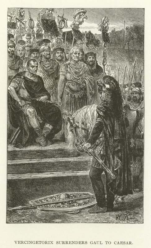 Vercingetórix rende Gaul a César de American School
