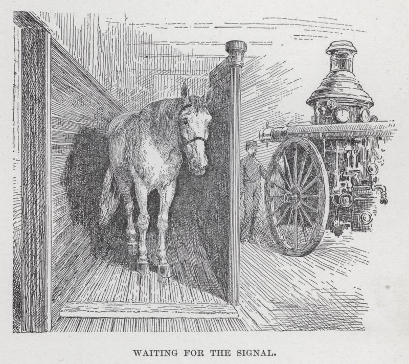 À espera do Sinal (litho) de American School