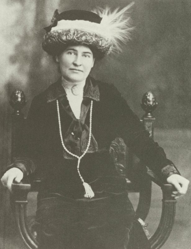 Willa Cather, c.1910 (gravura) de American School