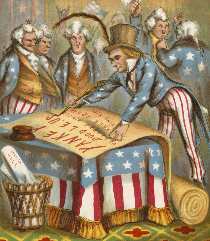 Doodle de ianque de American School