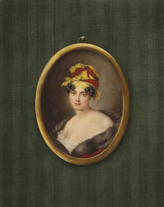 Retrato da Condessa de Lavieuville de Andre Leon Larue