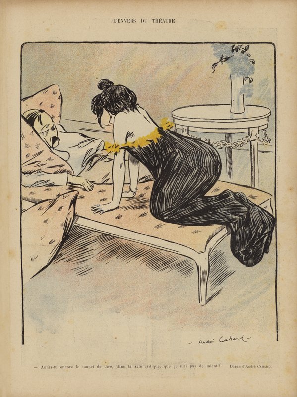 Ilustração para o riso de Andre Philippe Adolphe Cahard