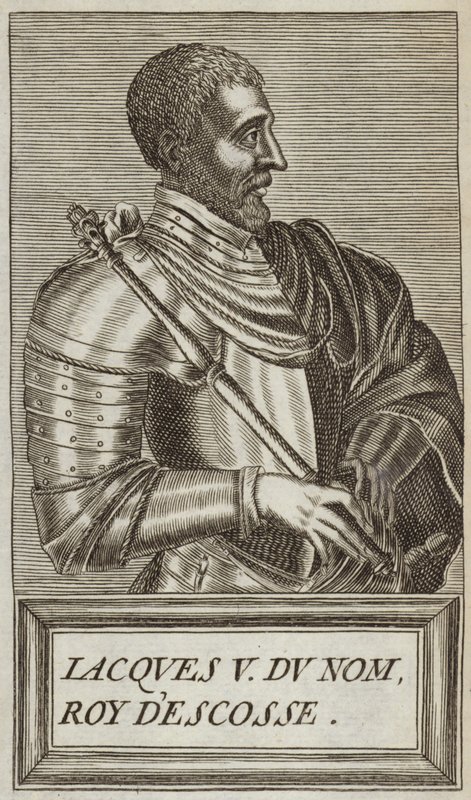 James V da Escócia de Andre Thevet
