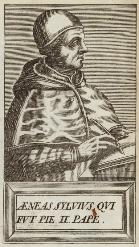 Papa Pio II de Andre Thevet