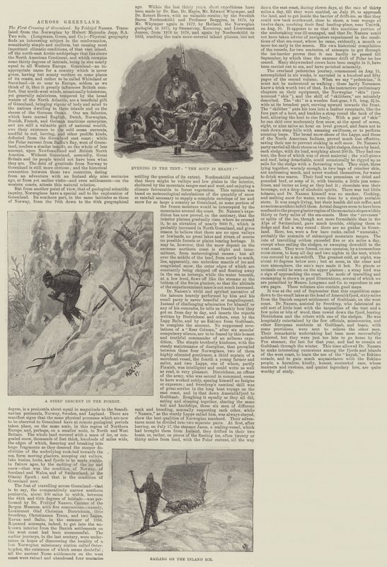 Através da Groenlândia de Andreas Bloch