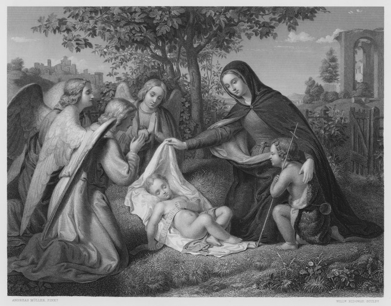 The Ministering Angels, da foto na posse do Publicador de Andreas Johann Jacob Müller