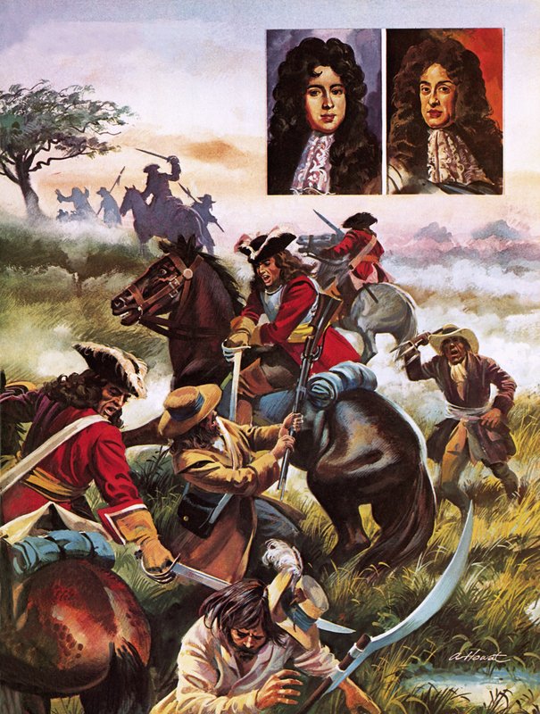 Batalha de Sedgemoor 1685 de Andrew Howat