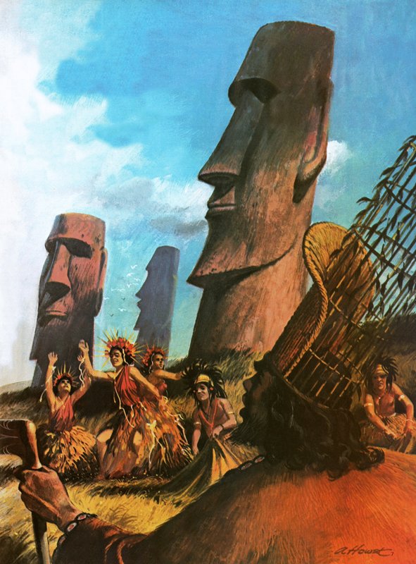 Ilha da Páscoa de Andrew Howat