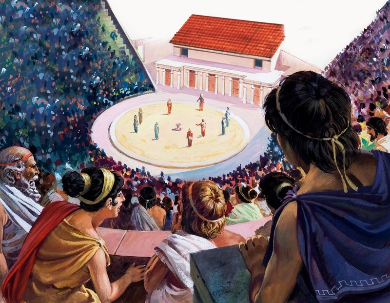 Teatro grego de Andrew Howat