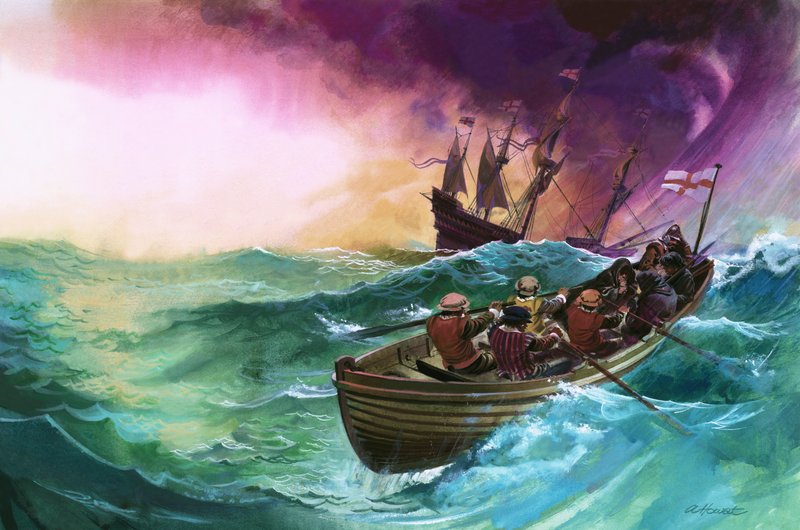 Marinheiros náufragos de Andrew Howat