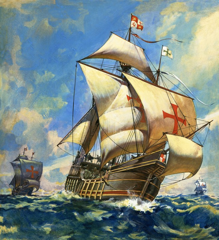 Navios à vela não identificados de Andrew Howat