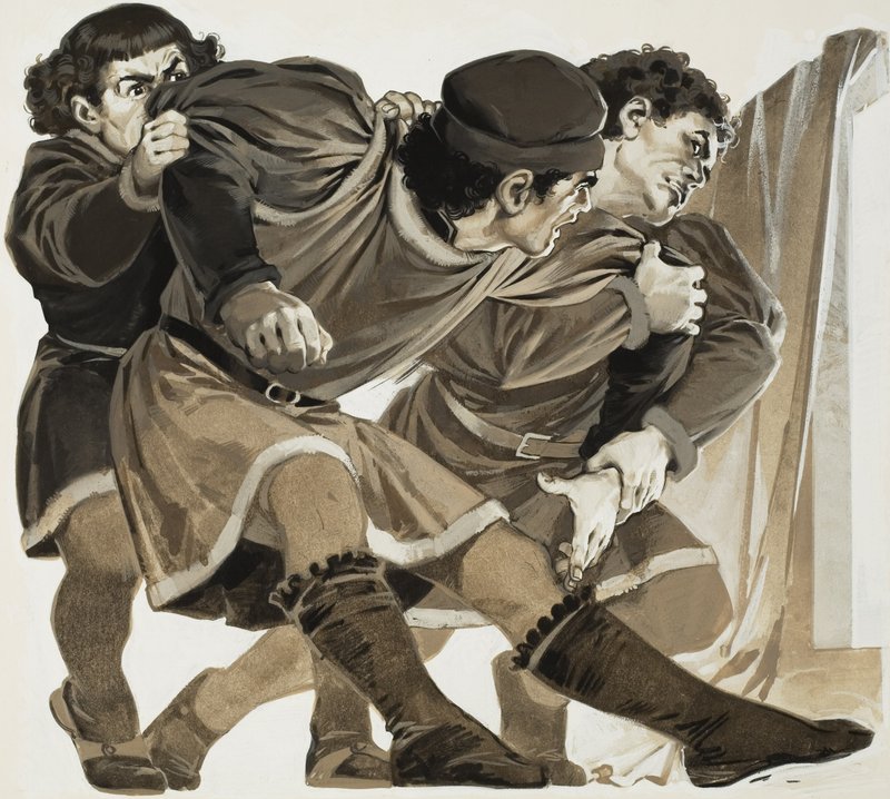 Baldaccio (1400-41) (guache sobre papel) de Angus McBride