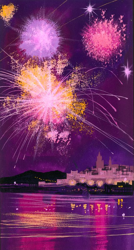 Fogo de artifício em Malta de Angus McBride