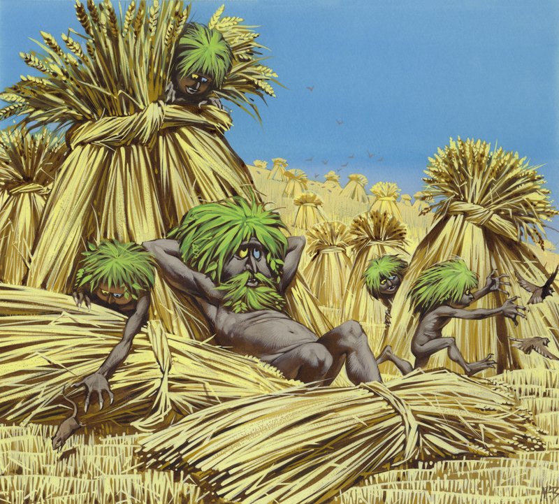Polevik (guache sobre papel) de Angus McBride