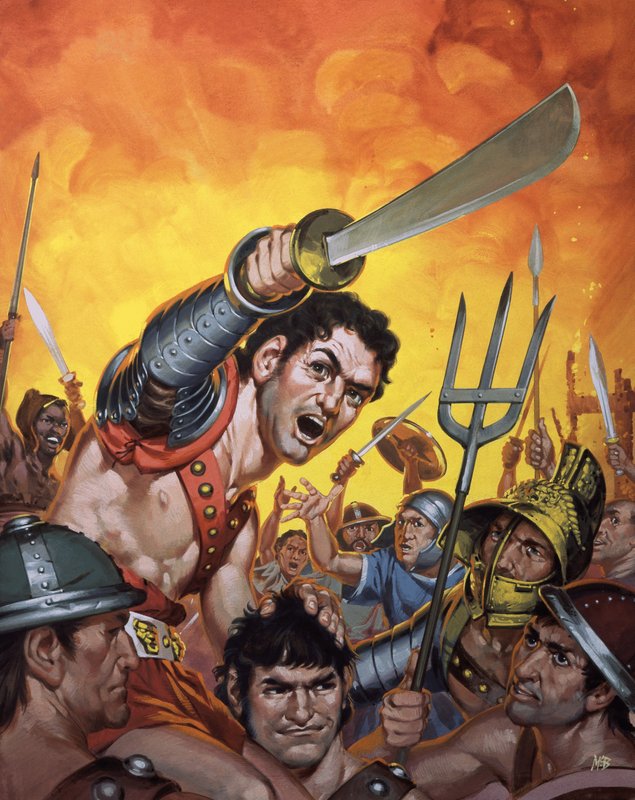 Spartacus e a revolta dos escravos de Angus McBride