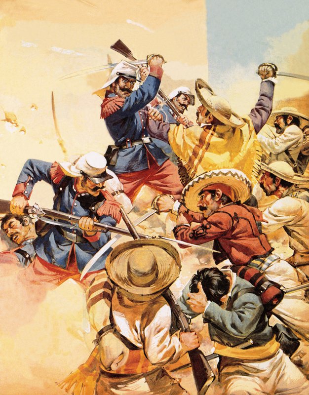 Os Demónios de Camerone de Angus McBride