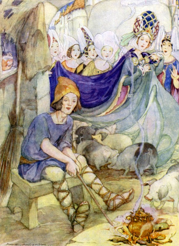 O Swineherd de Anne after Anderson