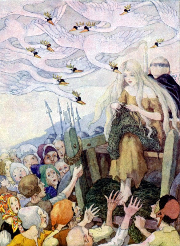 Os Cisnes Selvagens de Anne after Anderson