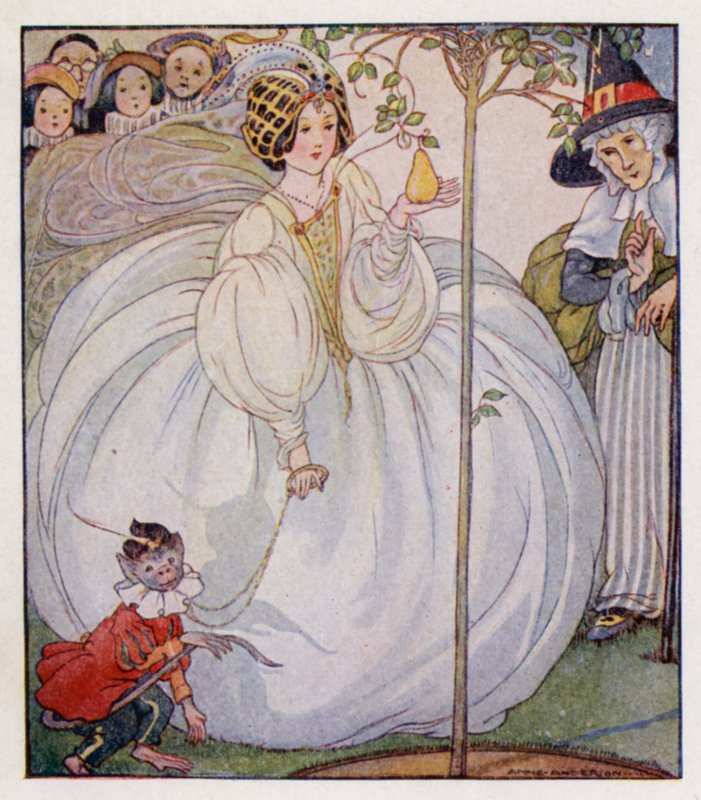 Rima de berçário: Eu tinha uma árvorezinha de nozes, nada suportaria (cor litho) de Anne (after) Anderson