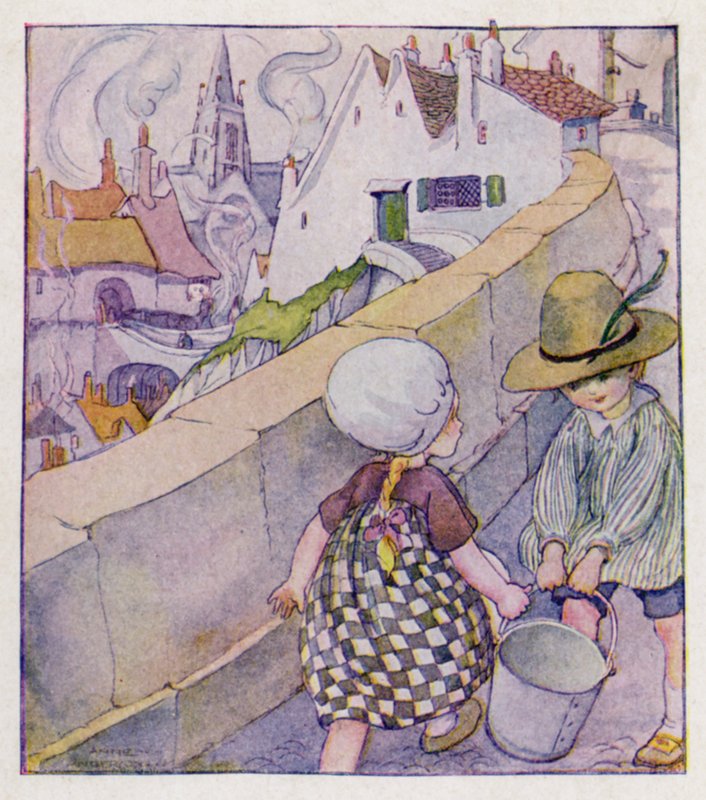 Cantiga infantil: Jack e Jill subiram a colina de Anne Anderson