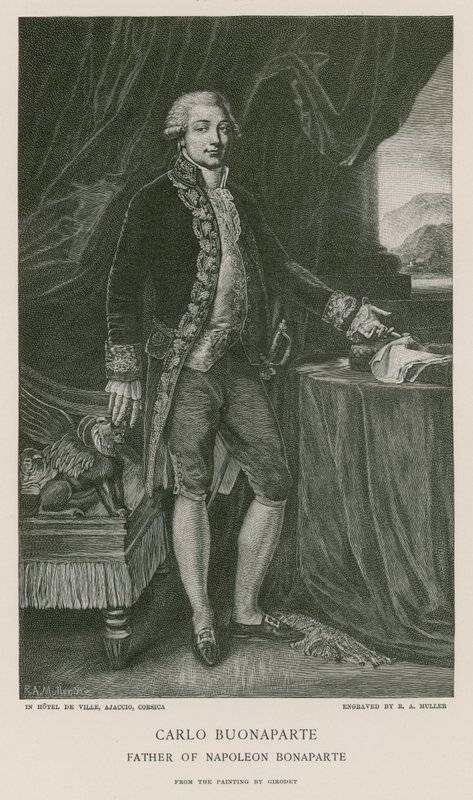 Carlo Buonaparte de Anne Louis Girodet de Roucy Trioson