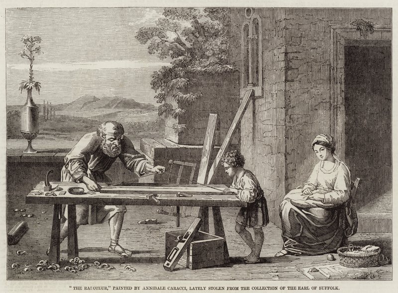 O Raboteur de Annibale Carracci