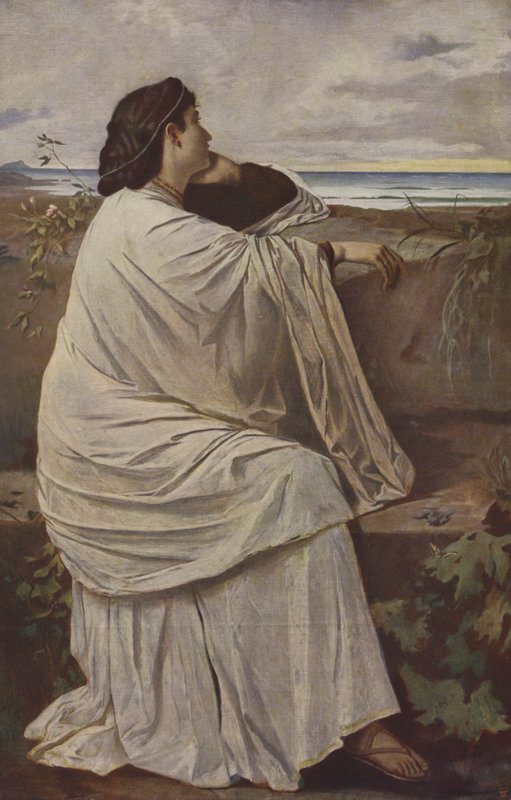 Ifigênia (pintura a óleo) de Anselm Feuerbach
