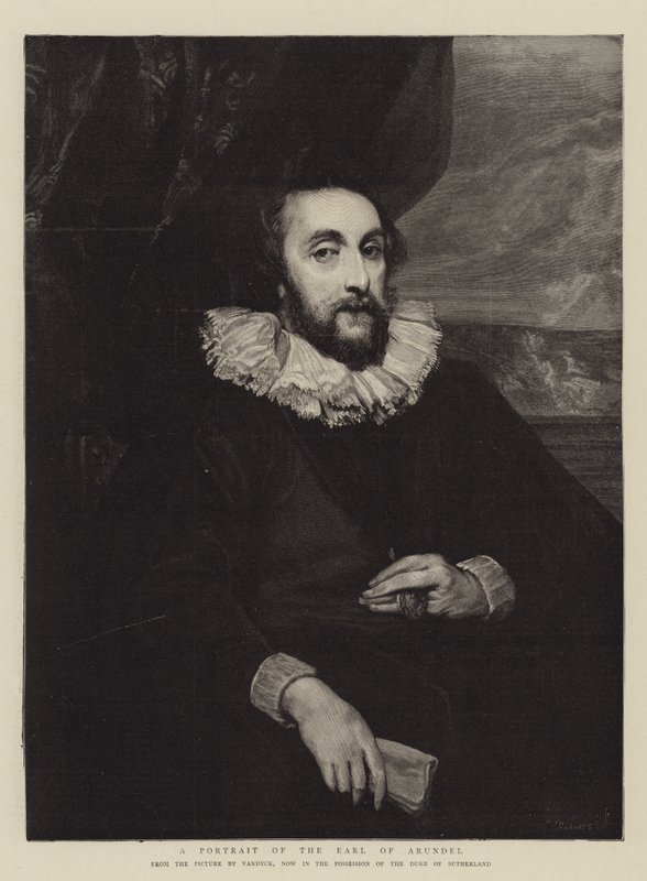 Um retrato do conde de Arundel de Anthony van Dyck