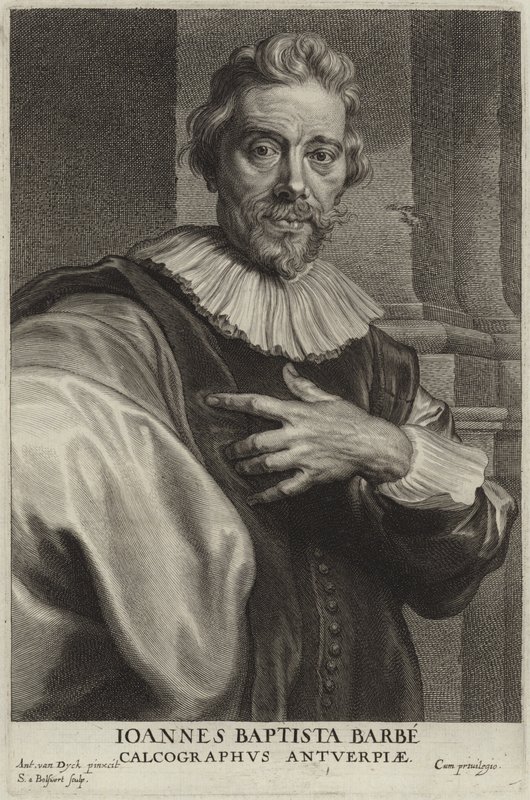 Retrato de Jean-Baptiste Barbe de Anthony van Dyck