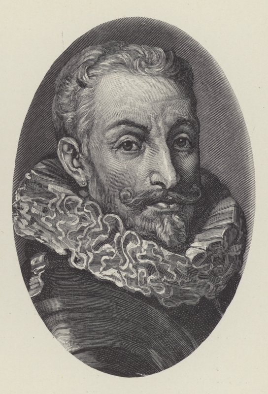 Johann Tserclaes, conde de Tilly, general holandês da Guerra dos Trinta Anos de Anthony van after Dyck